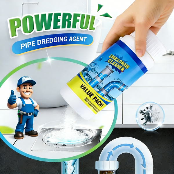 Powerfull Sink & Drain cleaner - Pack of 4