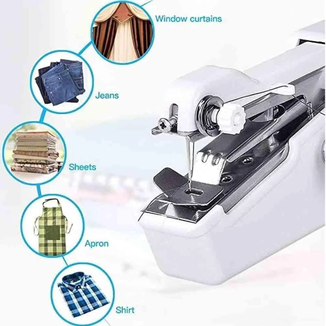 Mini Handheld Sewing Machine -Quick Clothing Repairs Anywhere