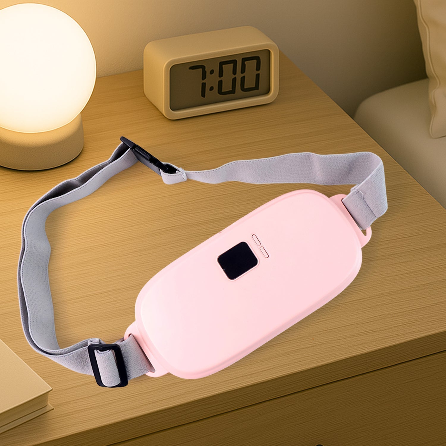 USB Rechargeable Heating Belt - Smart Warm Waist Massager