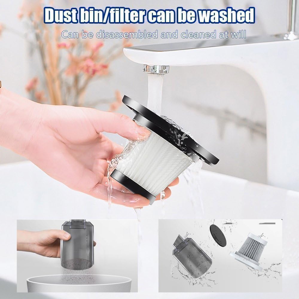3-in-1 Wireless Mini Vacuum Cleaner