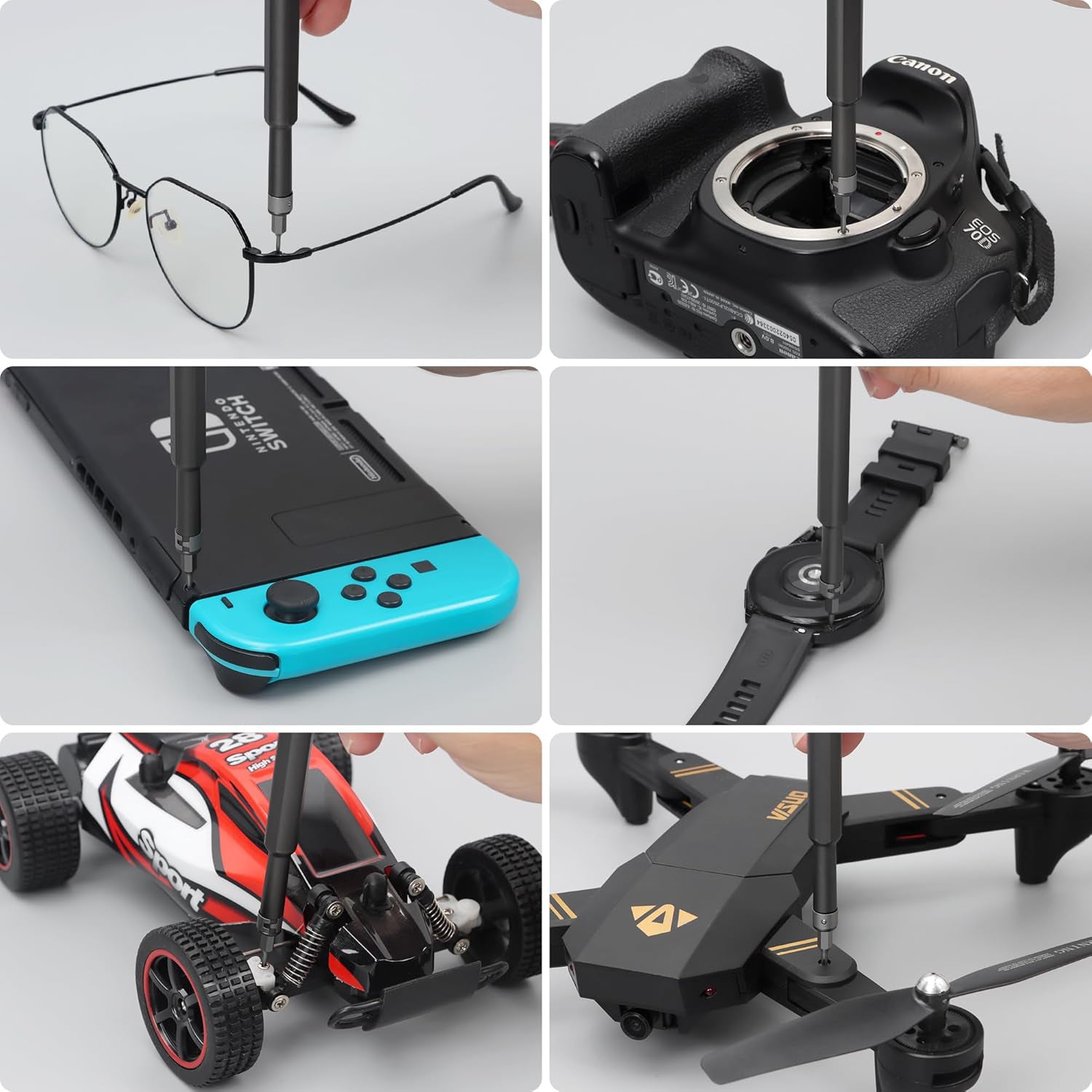 24-in-1 Precision Magnetic Screwdriver Kit for Electronics Repair