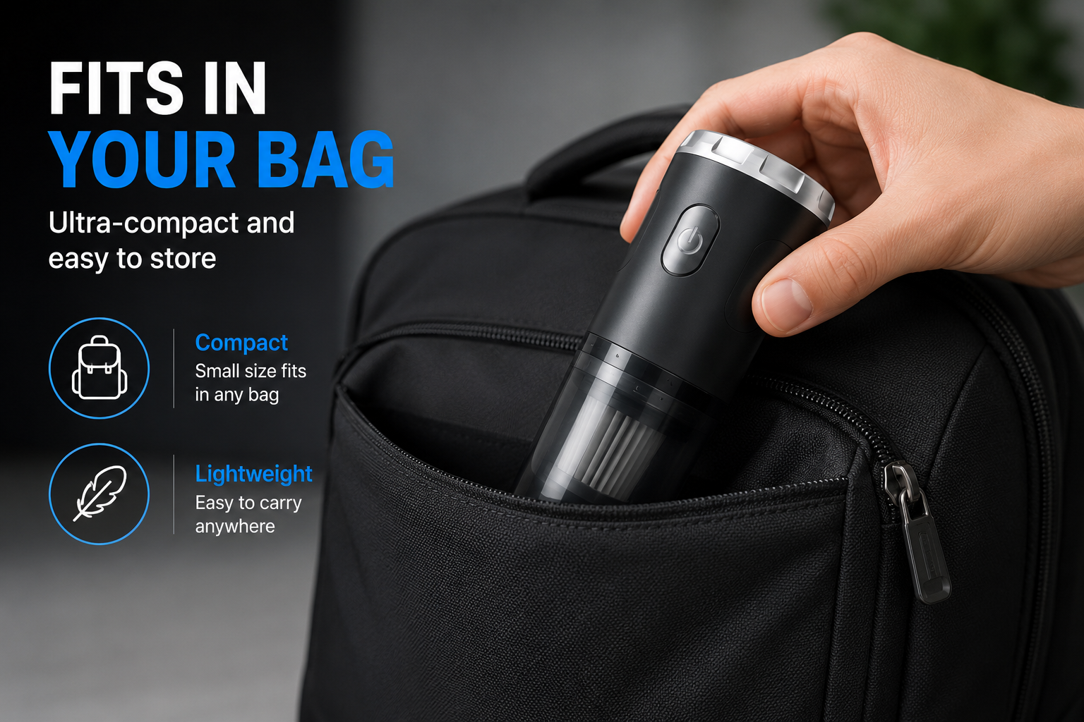 ShopNex™ AirPro 3-in-1 Cordless Air Duster & Vacuum