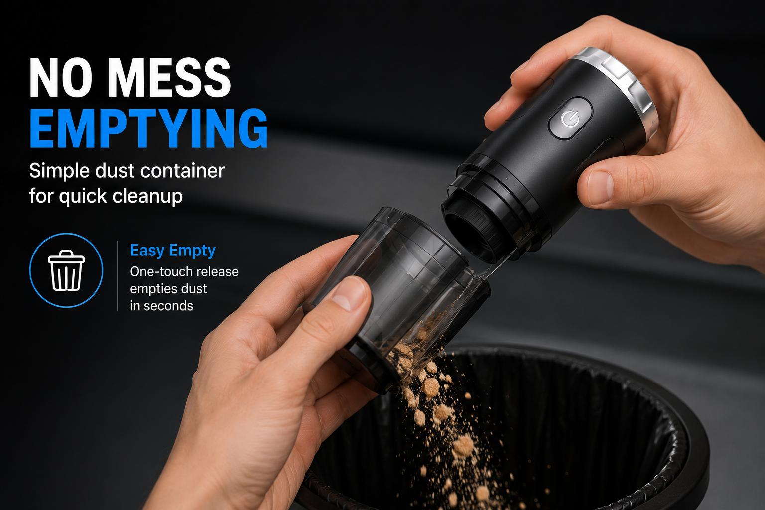 ShopNex™ AirPro 3-in-1 Cordless Air Duster & Vacuum