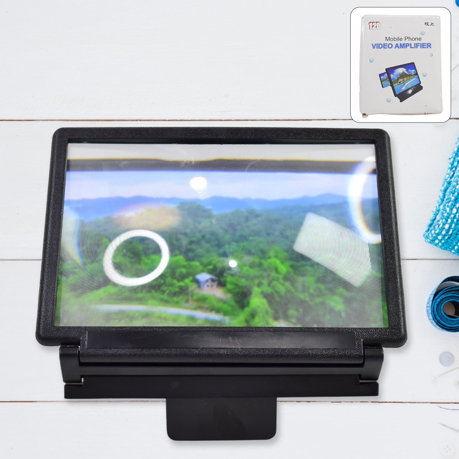 3D HD Mobile Phone Screen Magnifier Amplifier - Video Enlarger