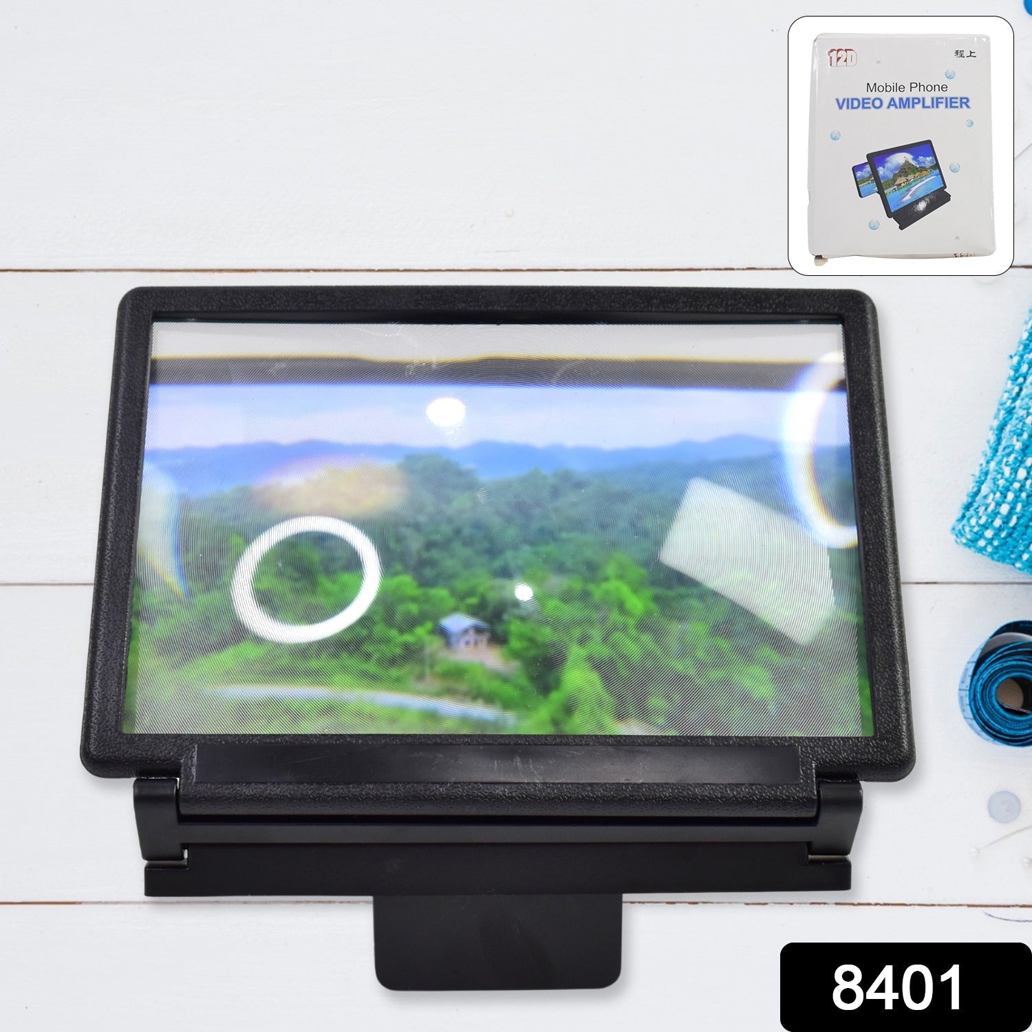 3D HD Mobile Phone Screen Magnifier Amplifier - Video Enlarger